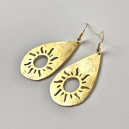 Earrings Sun Perforated